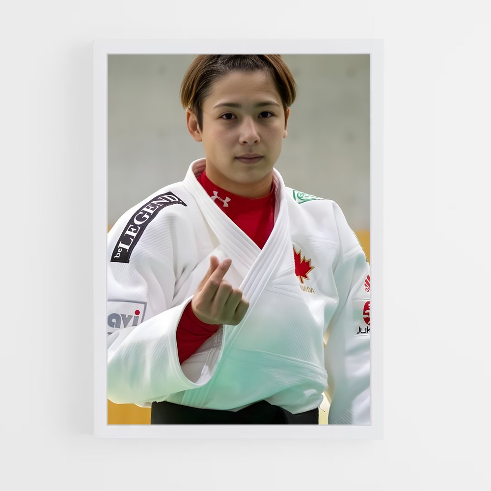 Poster Christa deguchi – affiche Judo (vue 3)